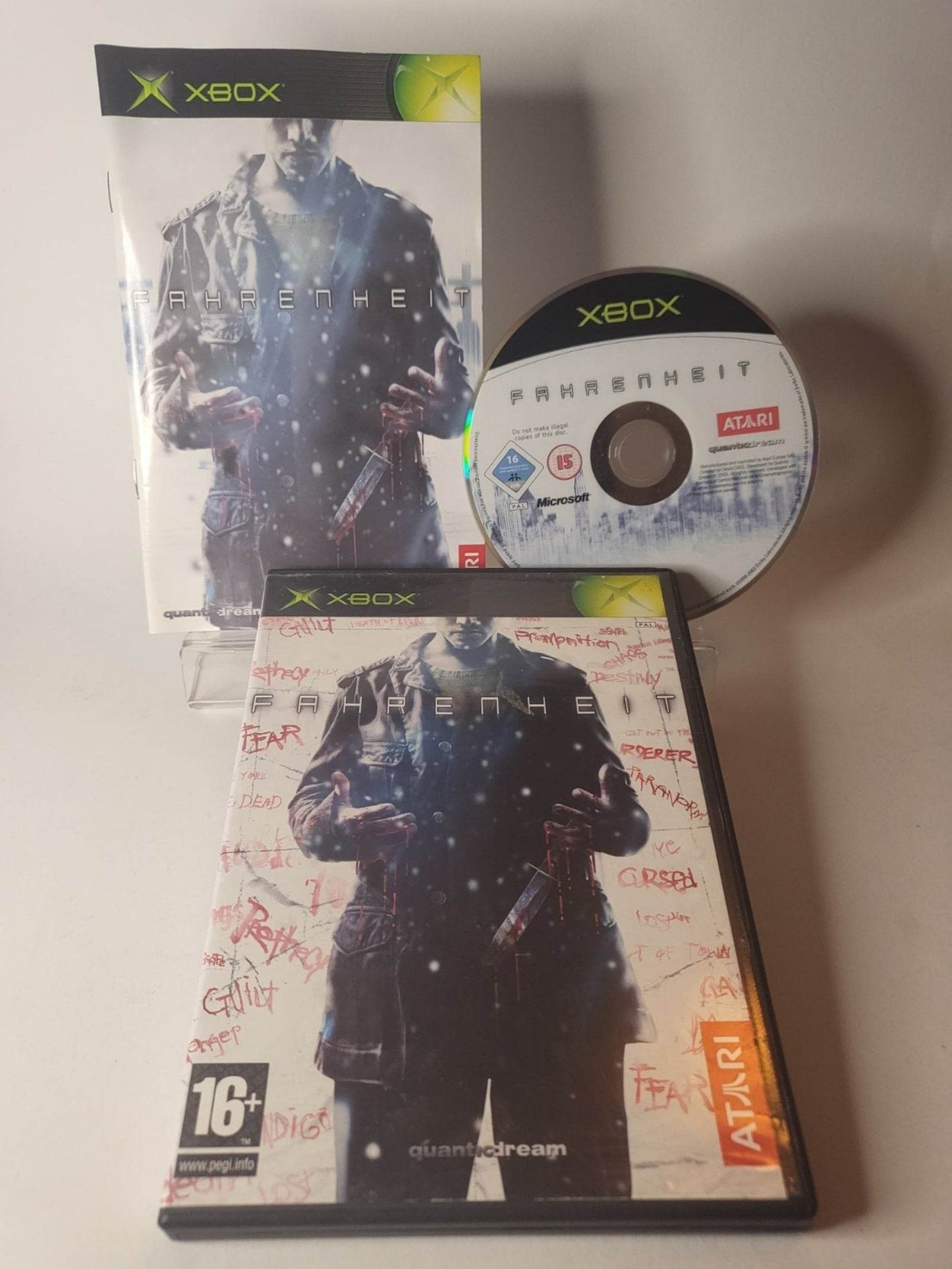 Fahrenheit Indigo Prophecy Xbox Original - Feniks Gameshop