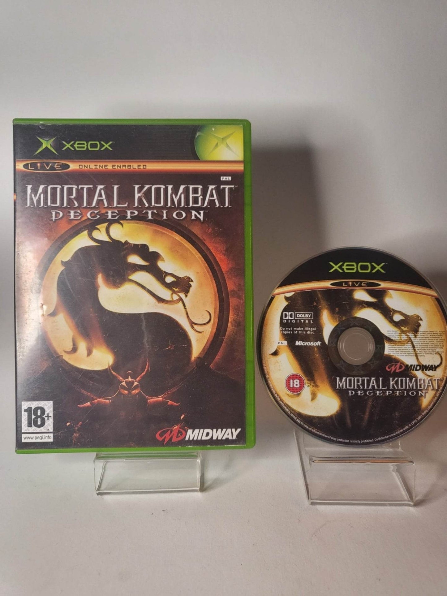 Mortal Kombat Deception (No Book) Xbox Original - Feniks Gameshop