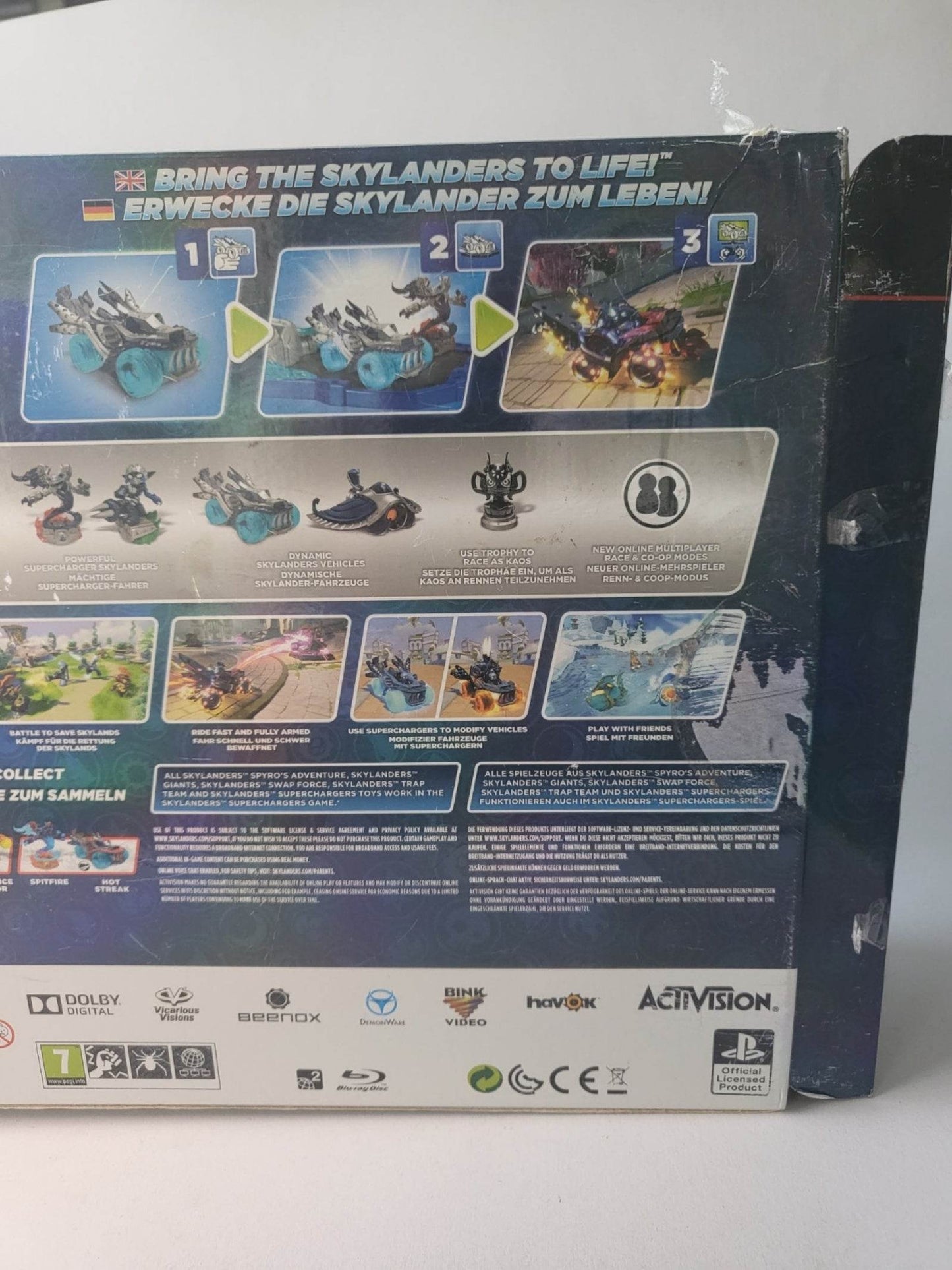 Skylanders Super Chargers Dark Edition Starterpack PS3 - Feniks Gameshop