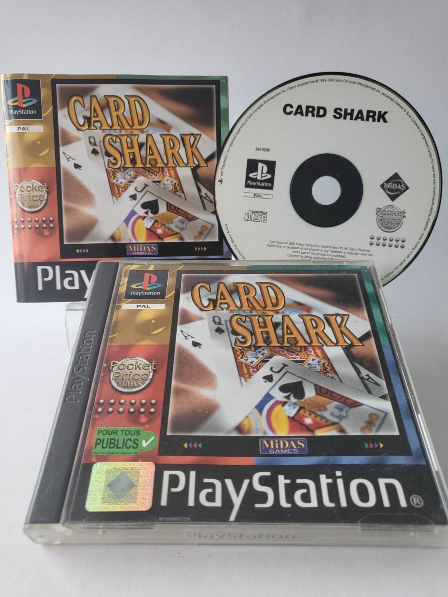 Card Shark Playstation 1 - Feniks Gameshop