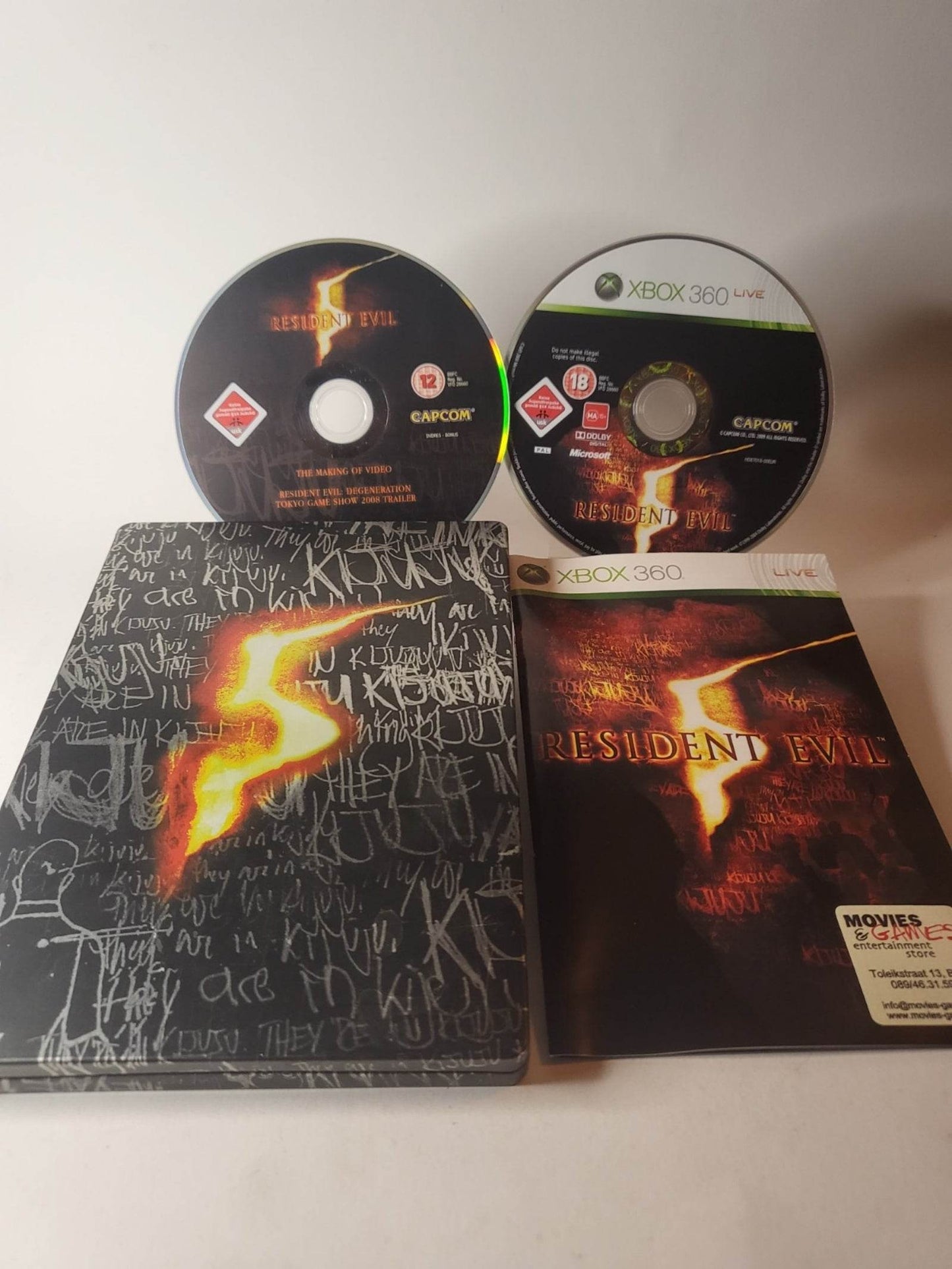 Resident Evil 5 Steelcase Xbox 360 - Feniks Gameshop