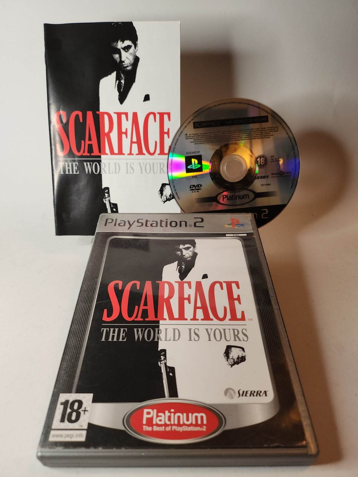 Scarface the World is Yours Platinum Playstation 2 - Feniks Gameshop