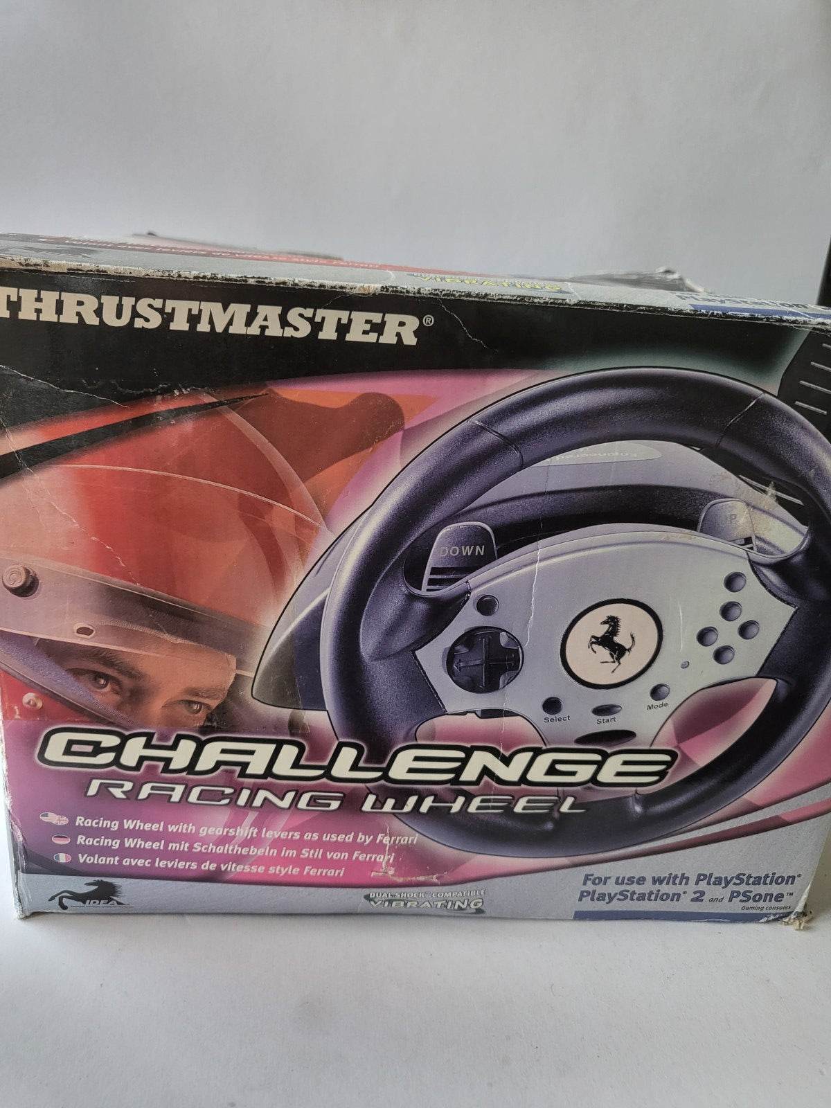 Thrustmaster Challenge Racing Wheel Playstation 1 en Playstation 2 - Feniks Gameshop
