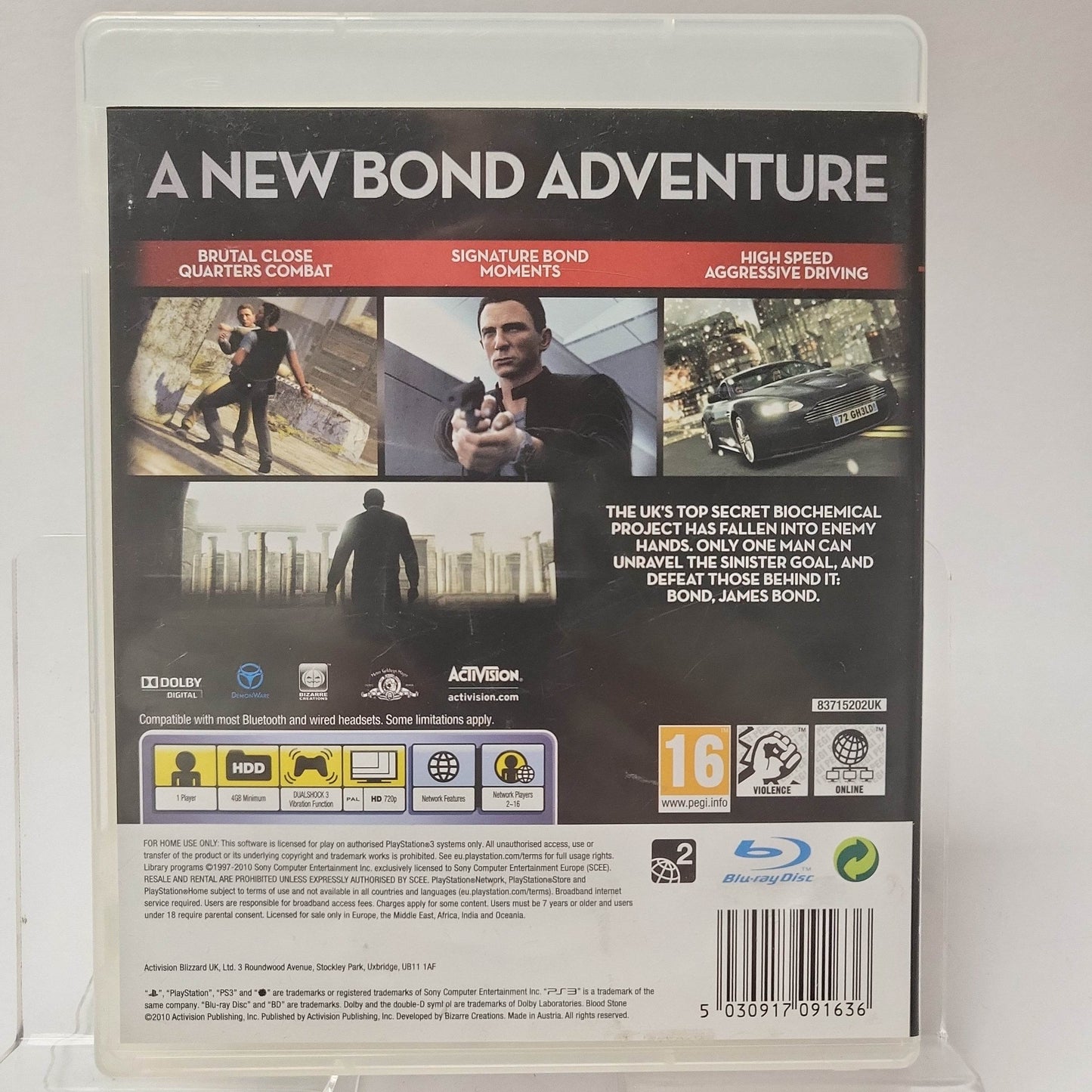 007 Blood Stone Playstation 3 - Feniks Gameshop