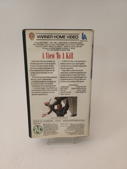 007 James Bond Collection: A View to A Kill VHS - VHS Volwassenen