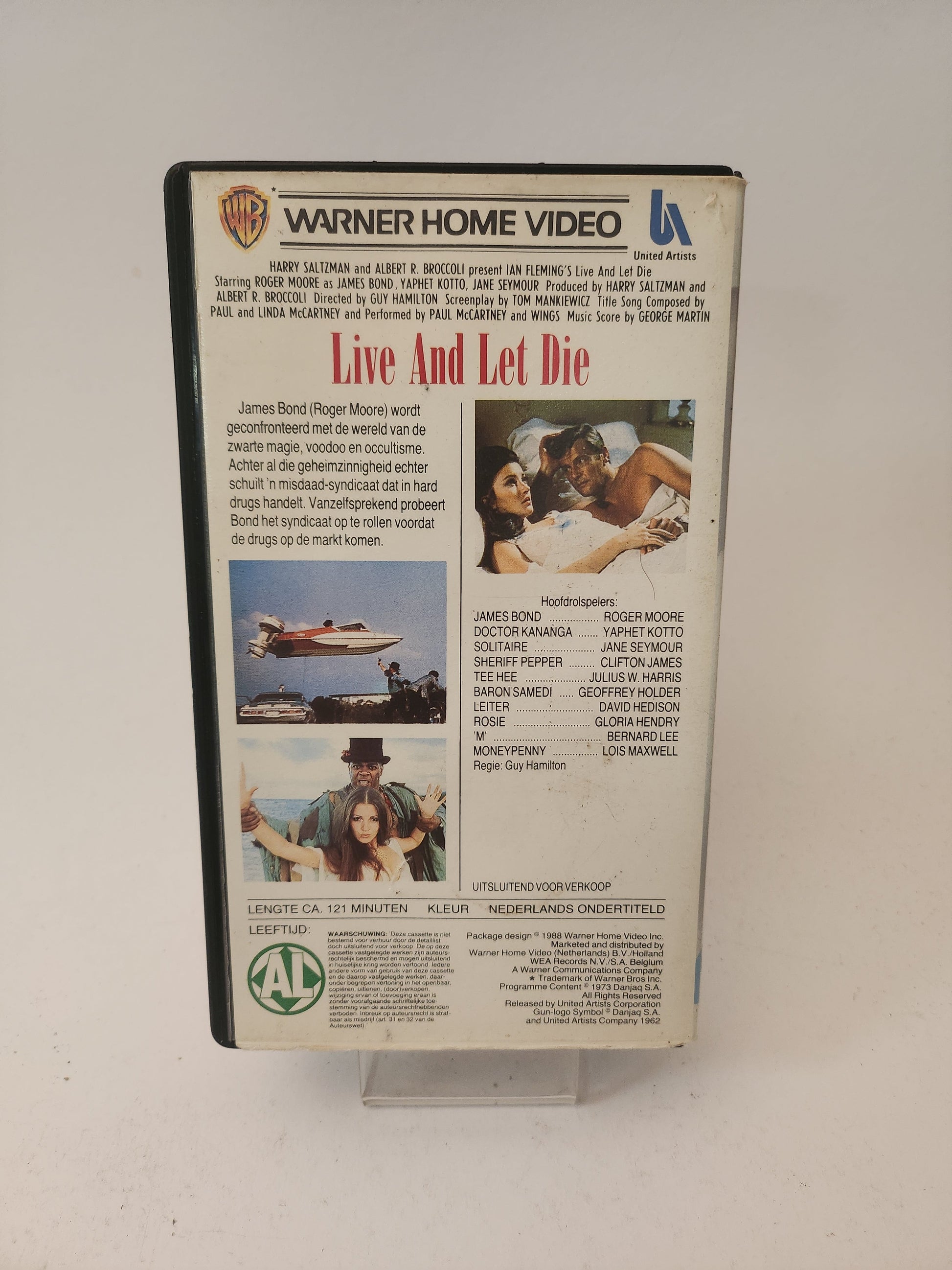 007 James Bond Collection: Live and Let Die VHS - VHS Volwassenen