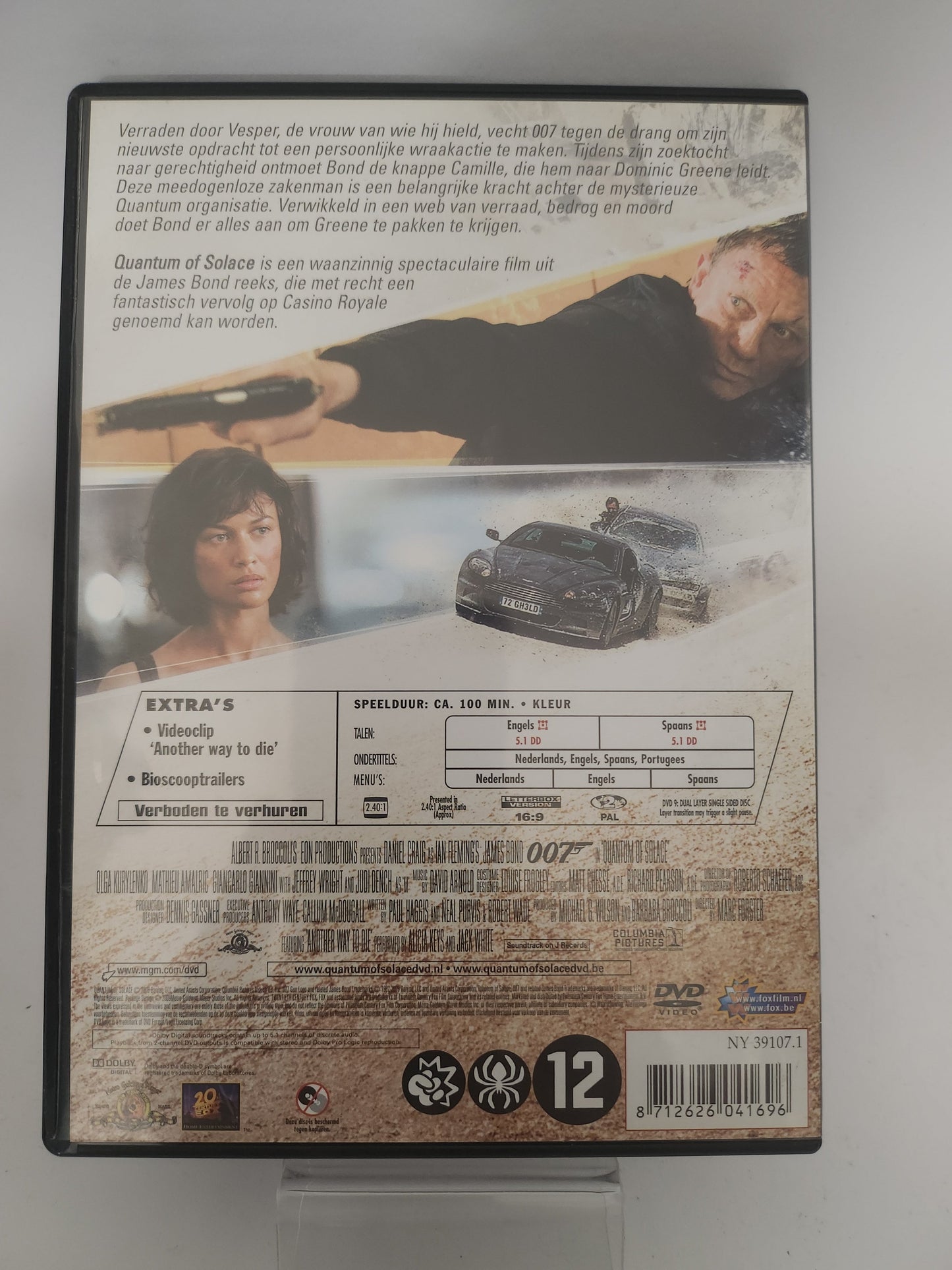 007 Quantum of Solace Dvd - Dvd Volwassenen