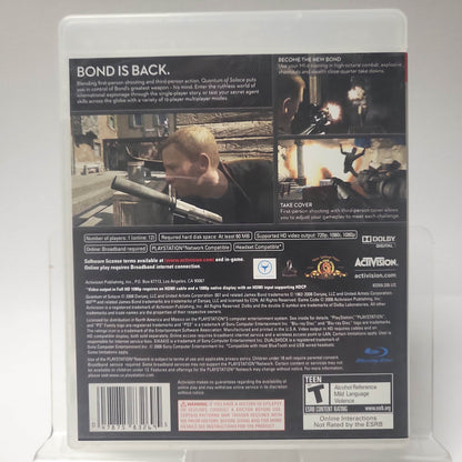 007 Quantum of Solace American Edition PS3 - Feniks Gameshop