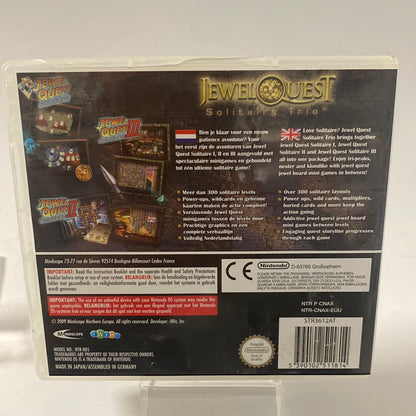 Jewel Quest Solitaire Trio Nintendo DS