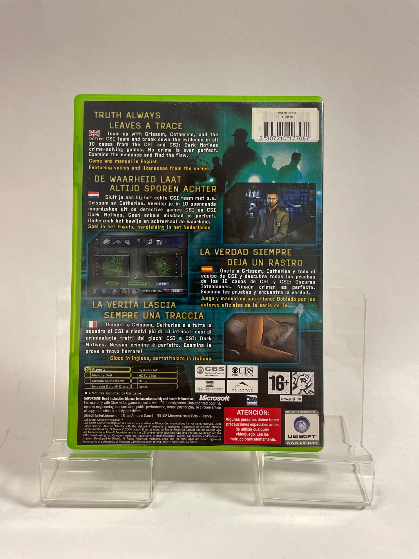 CSI: Crime Scene Investigation (No Book) Xbox Original