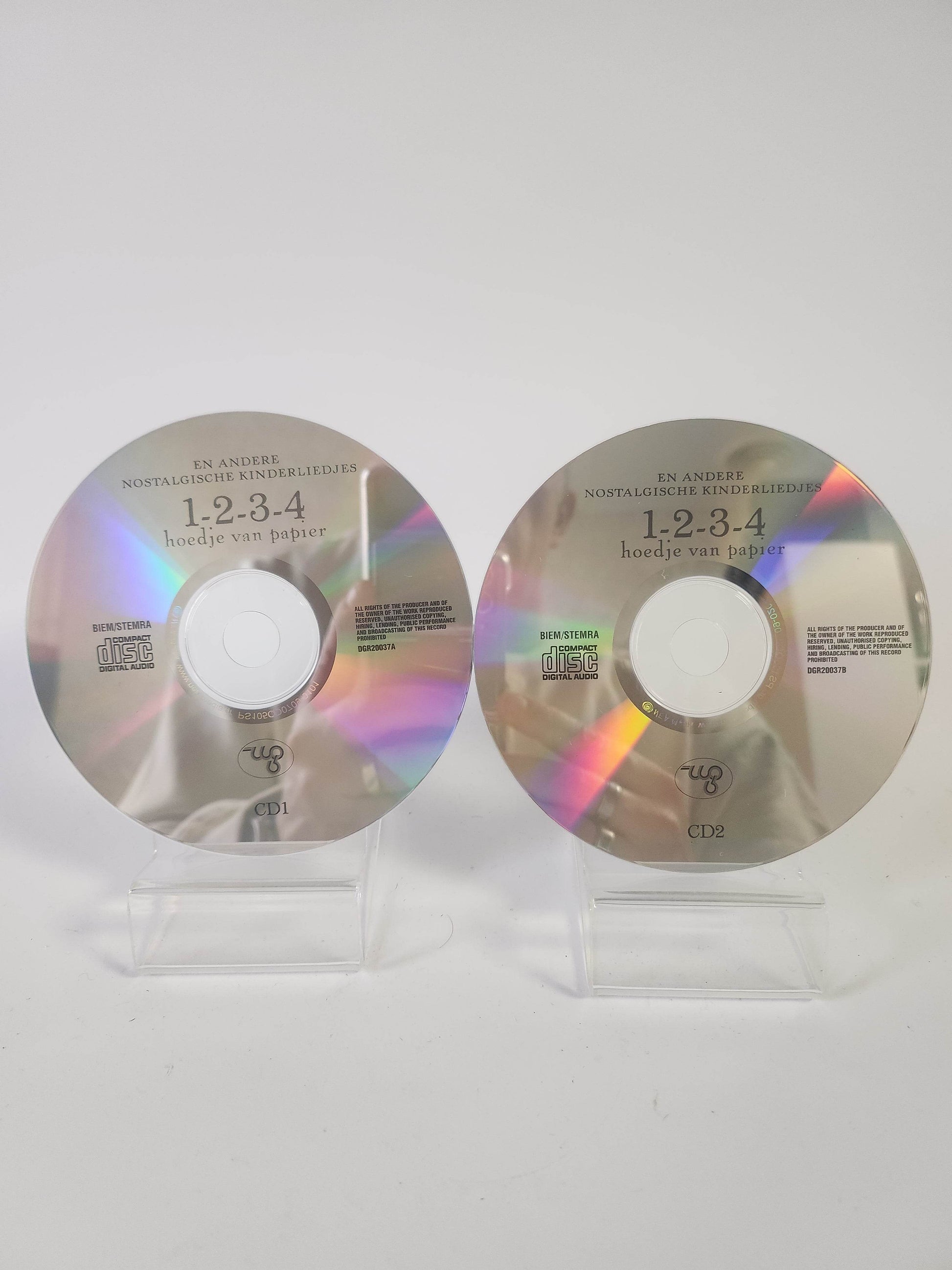 1-2-3-4 Hoedje van Papier en andere Nostalgische Kinderliedjes CD - Feniks Gameshop