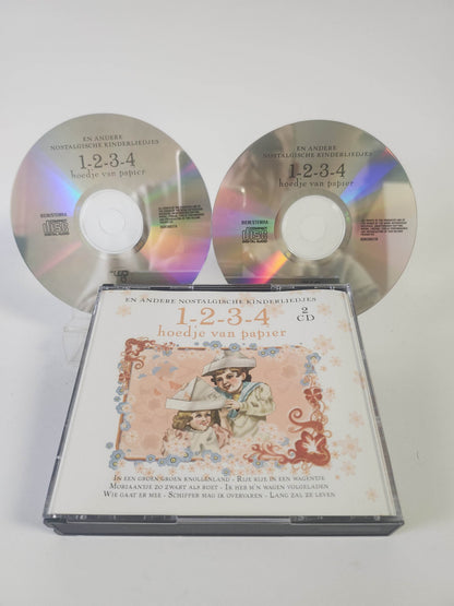 1-2-3-4 Hoedje van Papier en andere Nostalgische Kinderliedjes CD - Feniks Gameshop