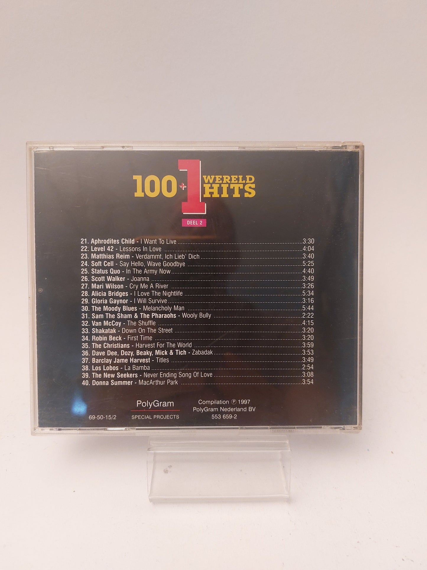 100 + 1 Wereldhits Deel 2 CD - Cd