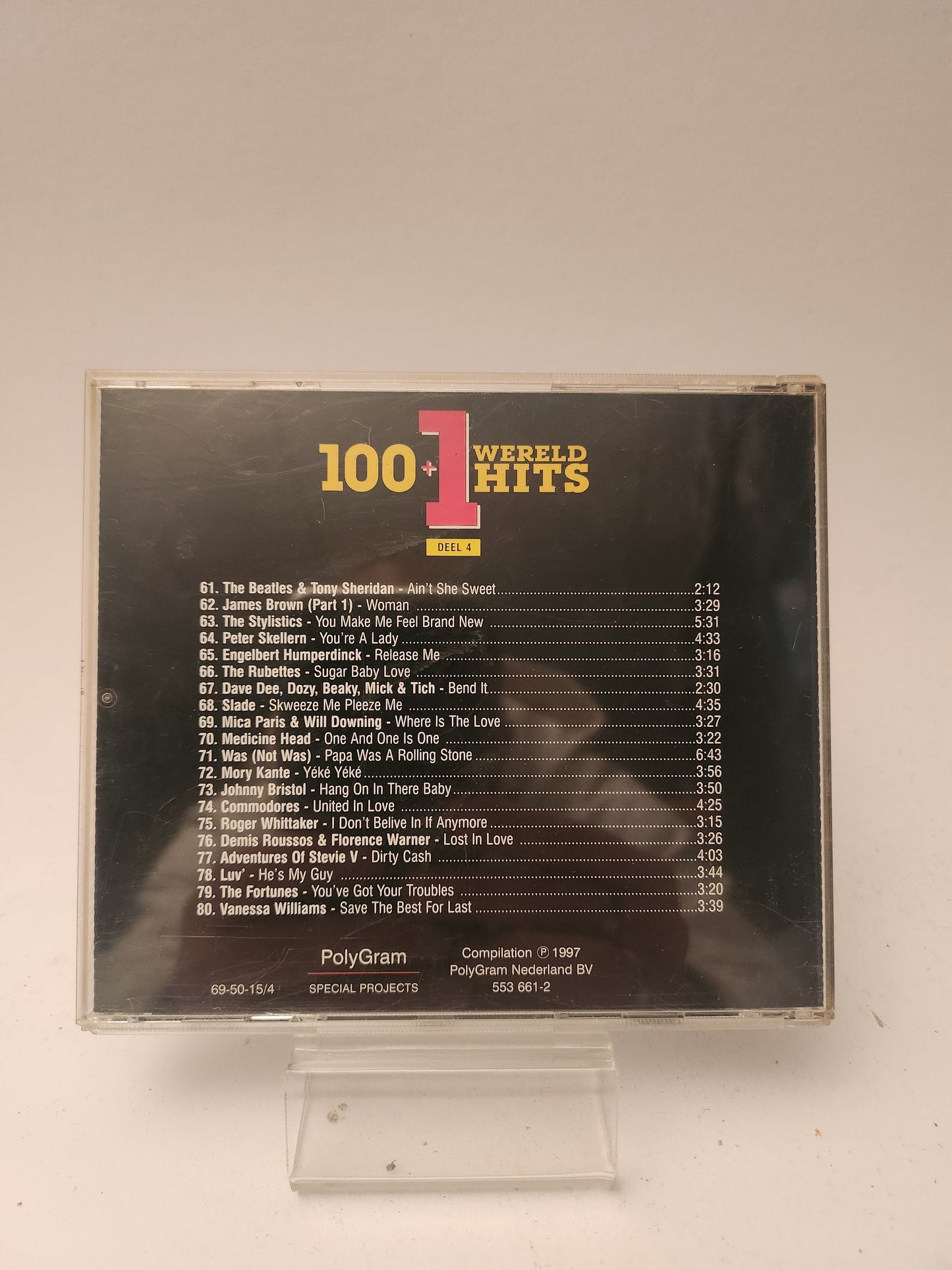 100 + 1 Wereldhits Deel 4 CD - Cd