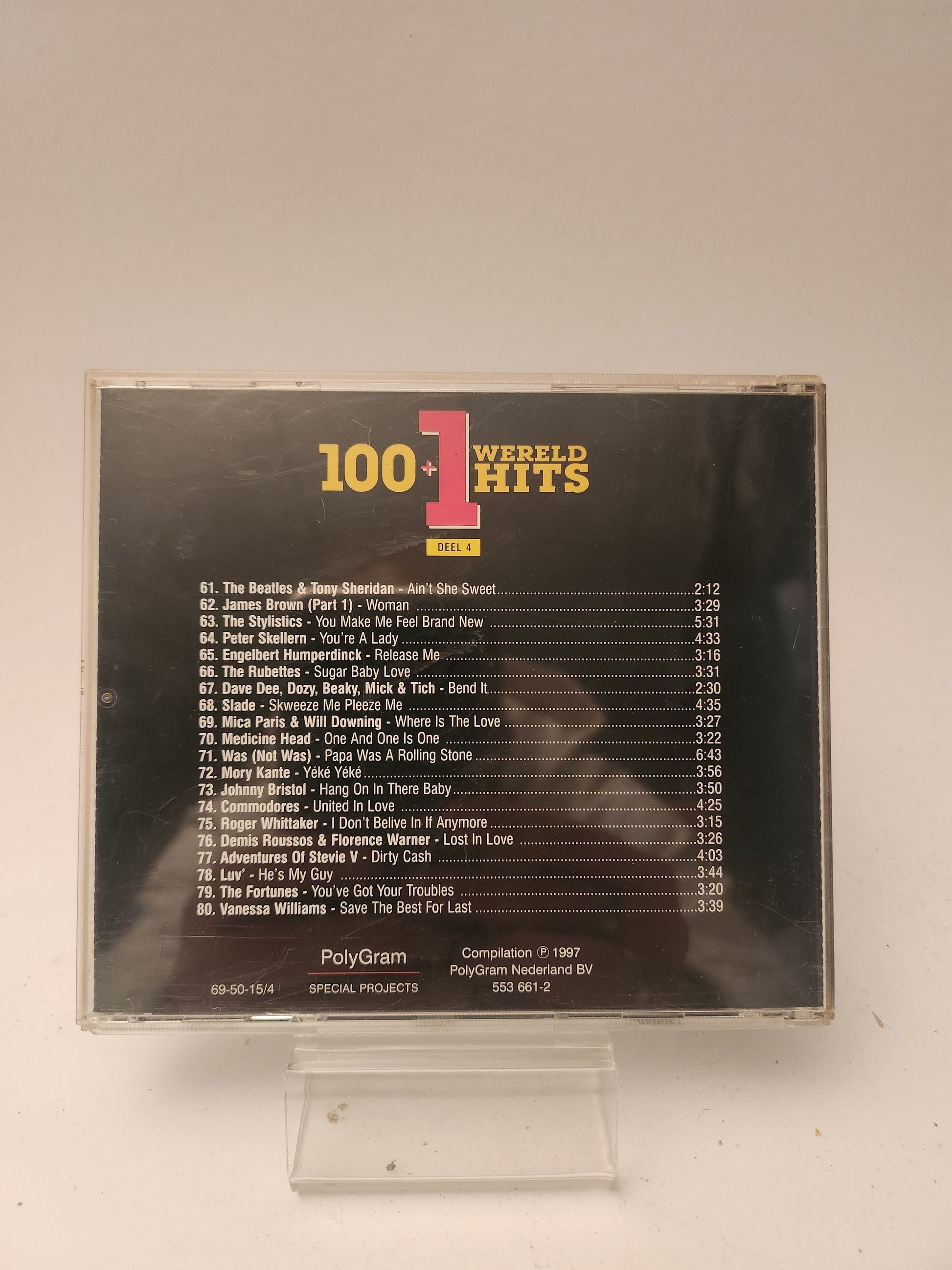 100 + 1 Wereldhits Deel 4 CD - Cd