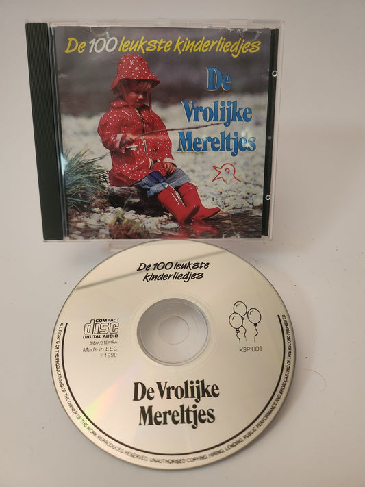 100 Leukste Kinderliedjes: de Vrolijke Mereltjes CD - Cd