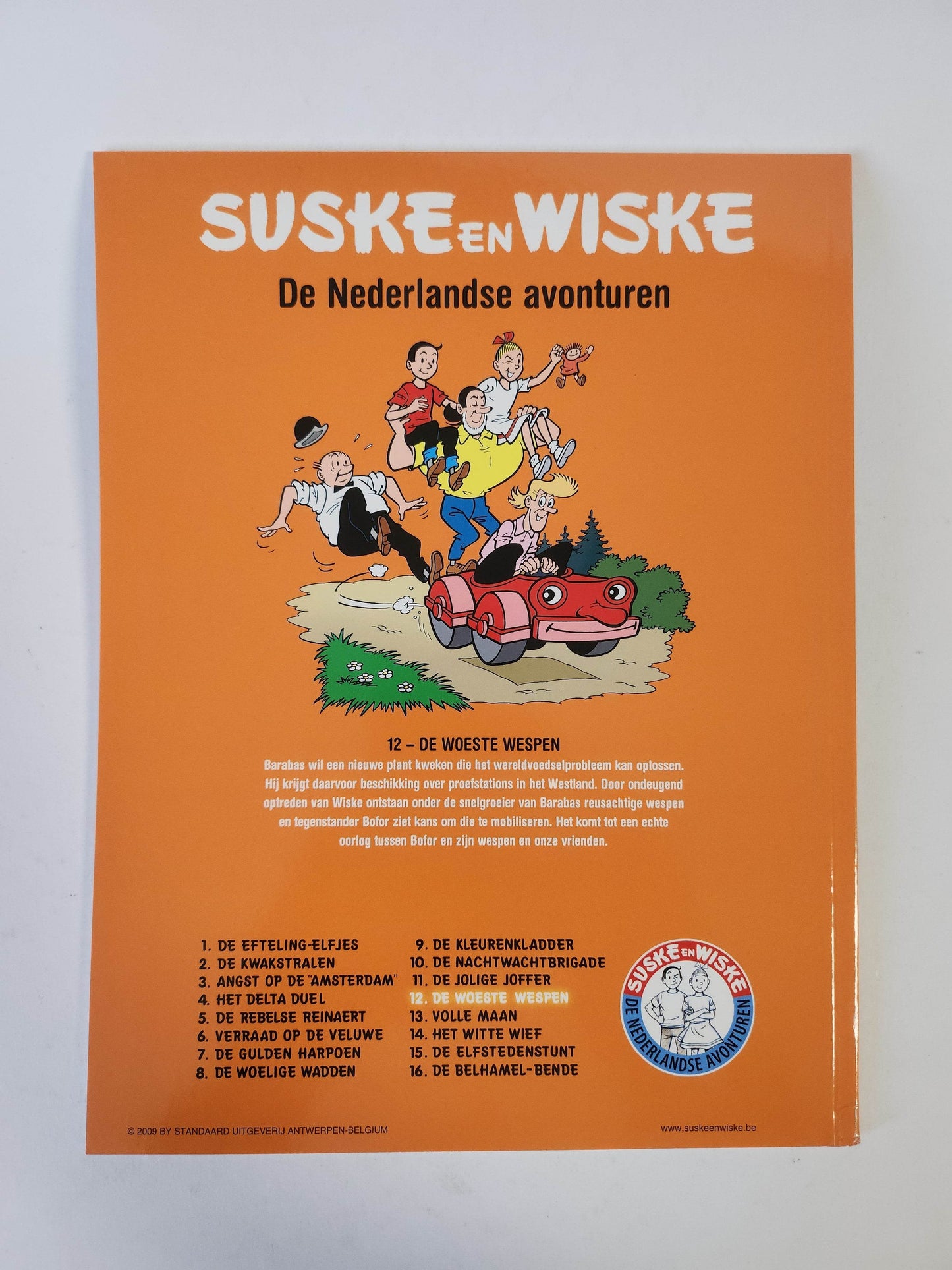 12: de Woeste Wespen Nederlandse Avonturen Suske en Wiske - Feniks Gameshop
