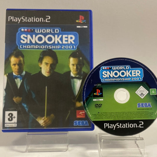 World Snookers Championship 2007 Playstation 2 (Copy Cover)