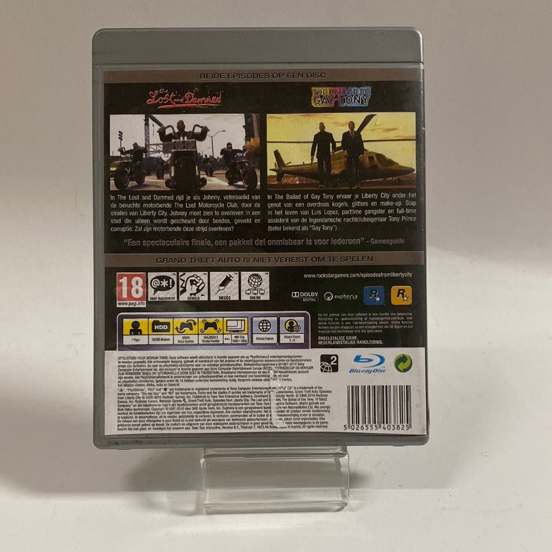 Grand Theft Auto Liberty City Playstation 3 (Copy-Cover)