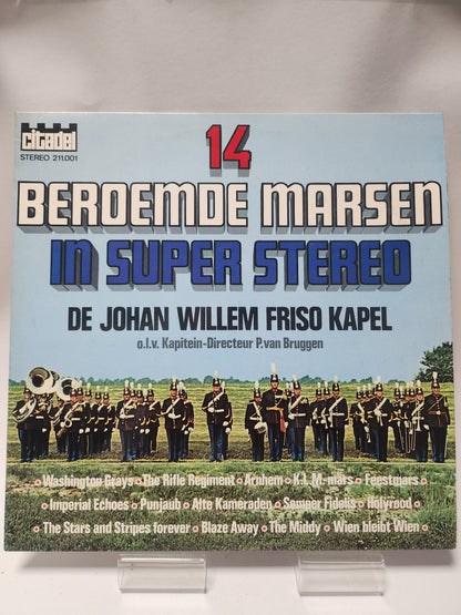 14 Beroemde Marsen in Super Stereo LP Vinyl - Lp Vinyl