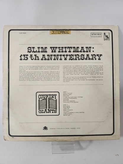 15th Anniversary: Slim Whitman LP Vinyl - Lp Vinyl