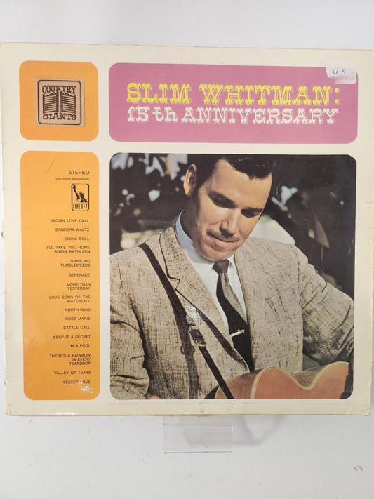 15th Anniversary: Slim Whitman LP Vinyl - Lp Vinyl
