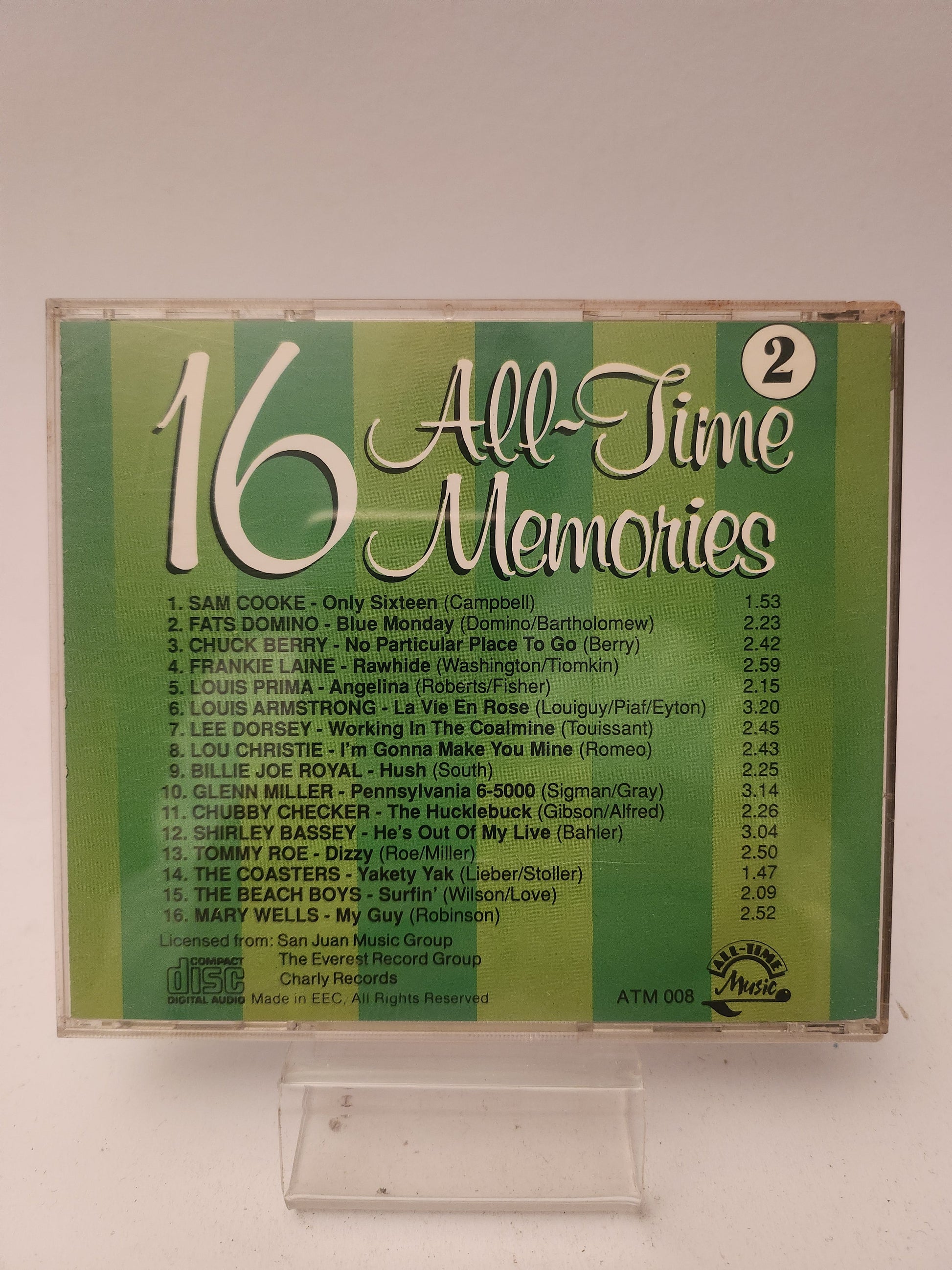 16 All-Time Memories Volume 2 CD - Cd