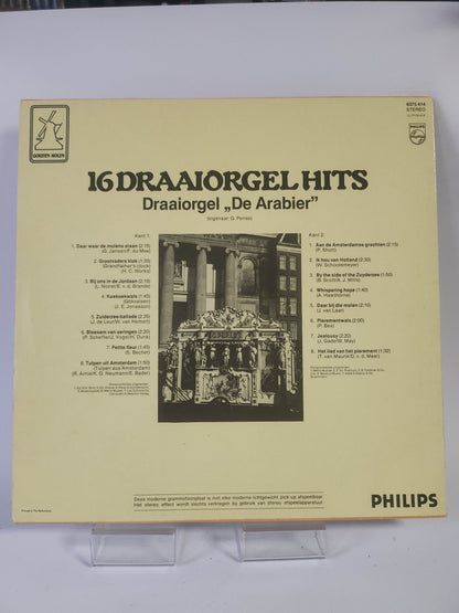 16 Draaiorgel Hits: de Arabier LP Vinyl - Feniks Gameshop