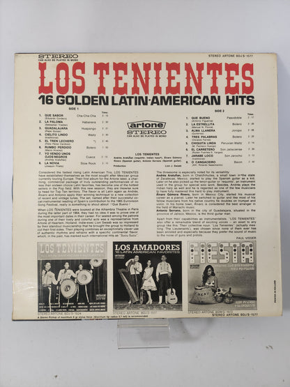 16 Golden Latin-American Hits: Los Tenientes LP Vinyl - Lp Vinyl