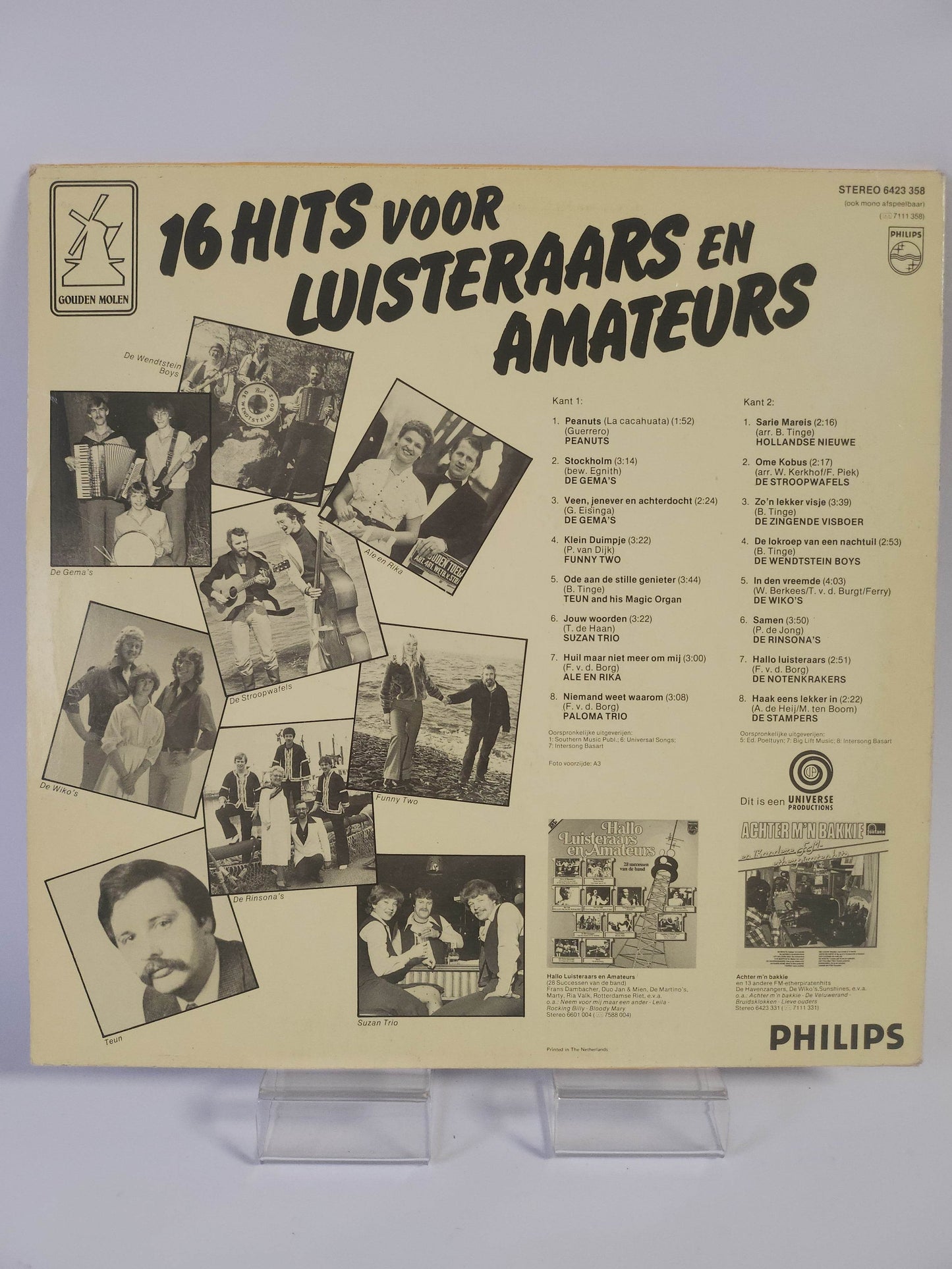 16 Hits voor Luisteraars en Amateurs LP Vinyl - Feniks Gameshop