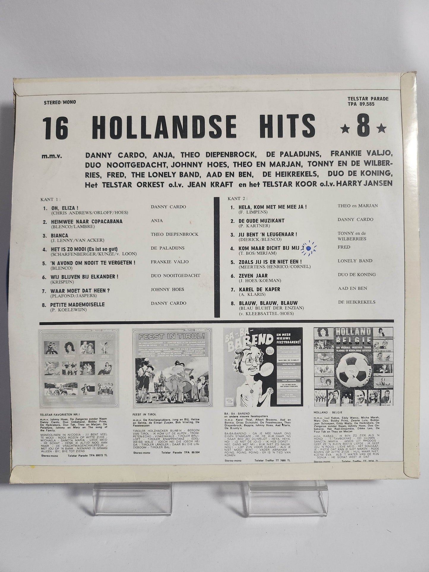 16 Hollandse Hits 8 LP Vinyl - Feniks Gameshop