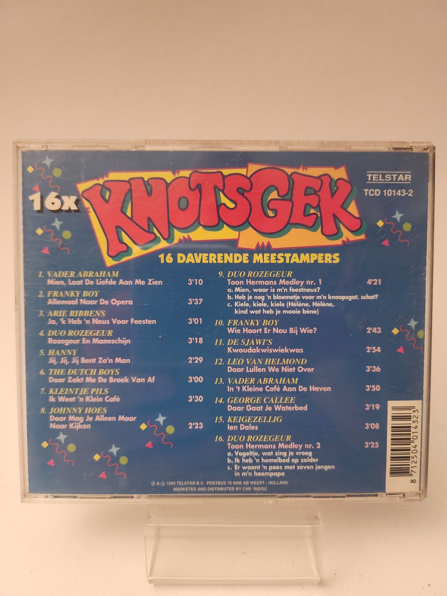 16 x Knotsgek CD - Cd