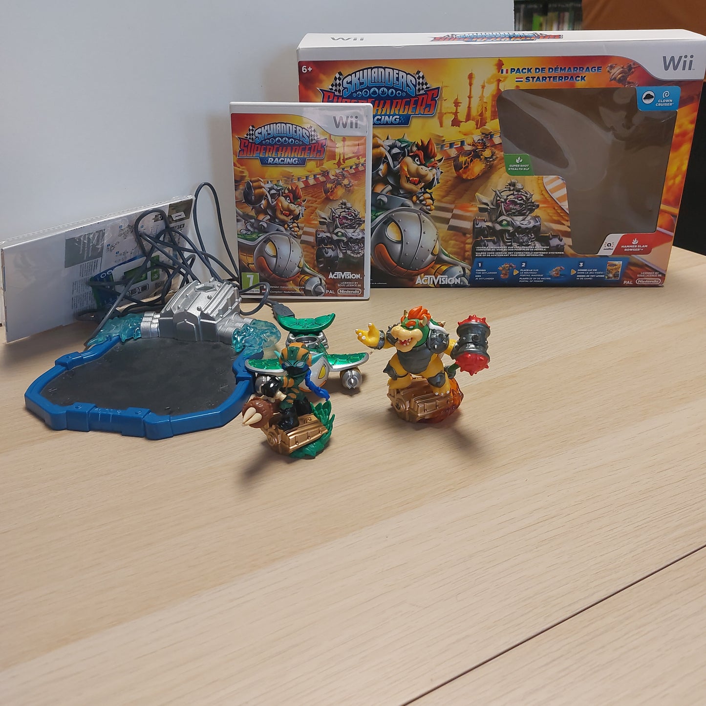 Skylanders Super Chargers Racing compleet met spel in doos Nintendo Wii