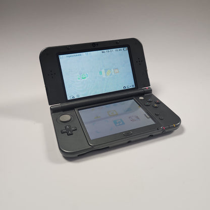 Schwarz/Grau Nintendo 3DS XL