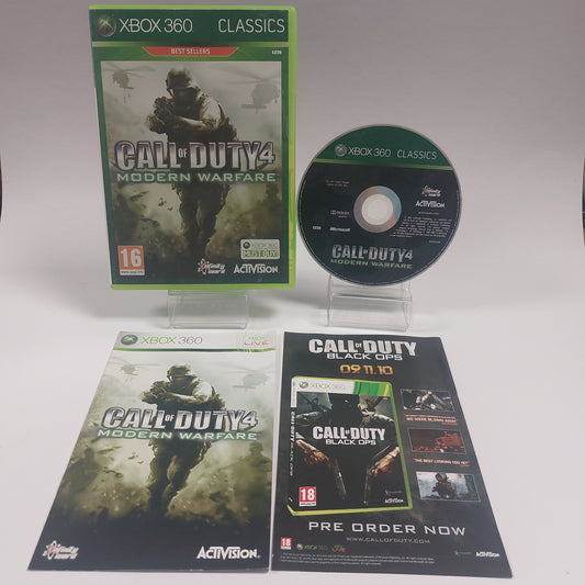 Call of Duty 4 Modern Warfare Classics Best Sellers Xbox 360