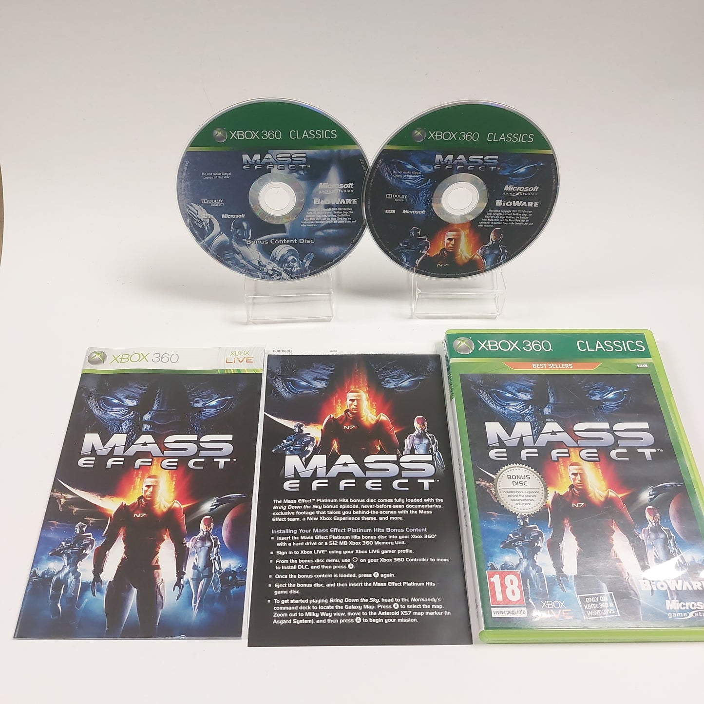 Mass Effect Classics BEst Sellers Edition Xbox 360