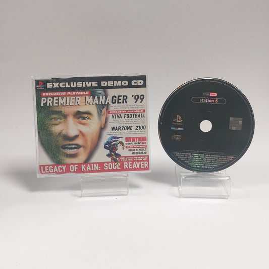 Premier Manager '99 Exclusive Demo Playstation 1