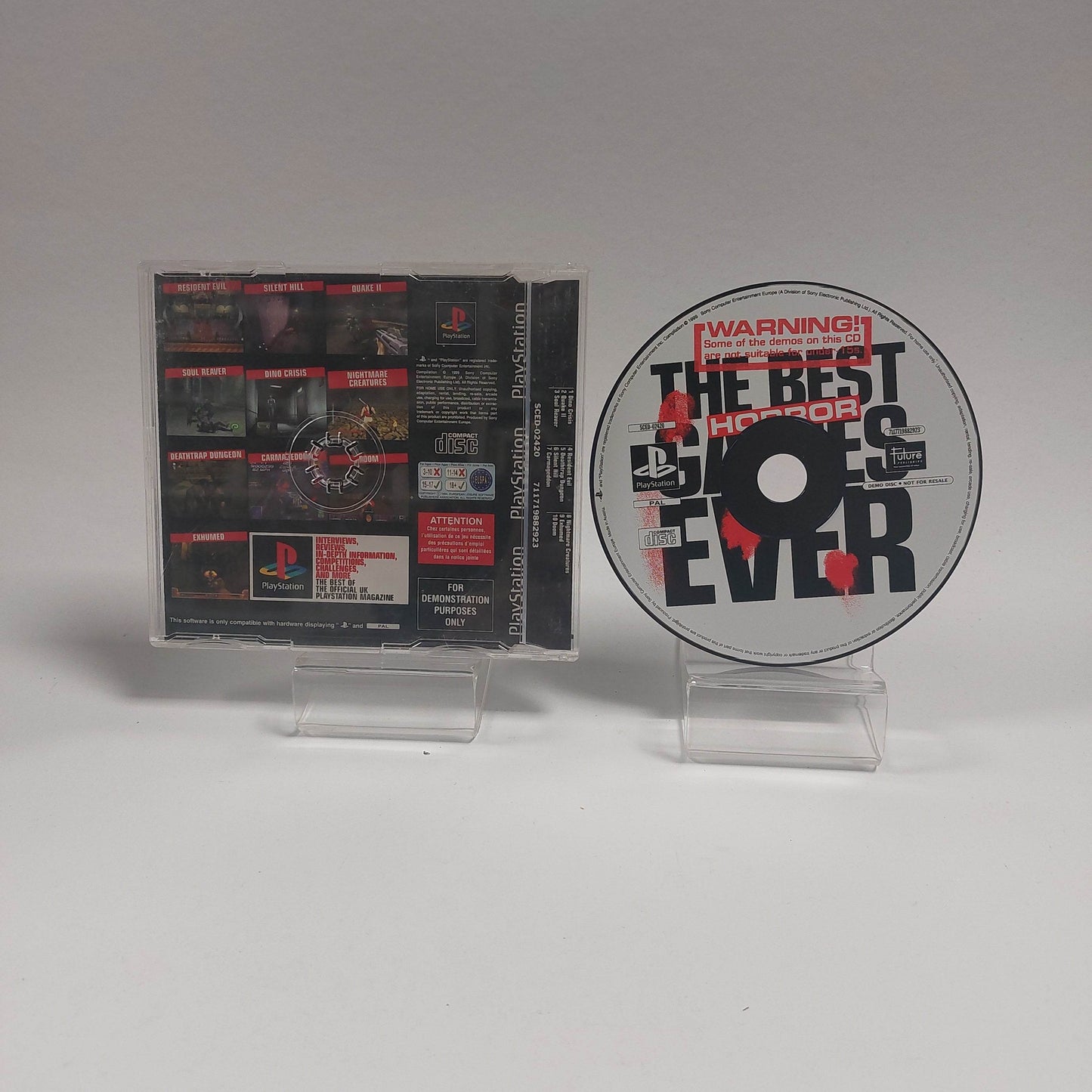 Best Horror Games Ever Demo Disc Playstation 1 - Feniks Gameshop