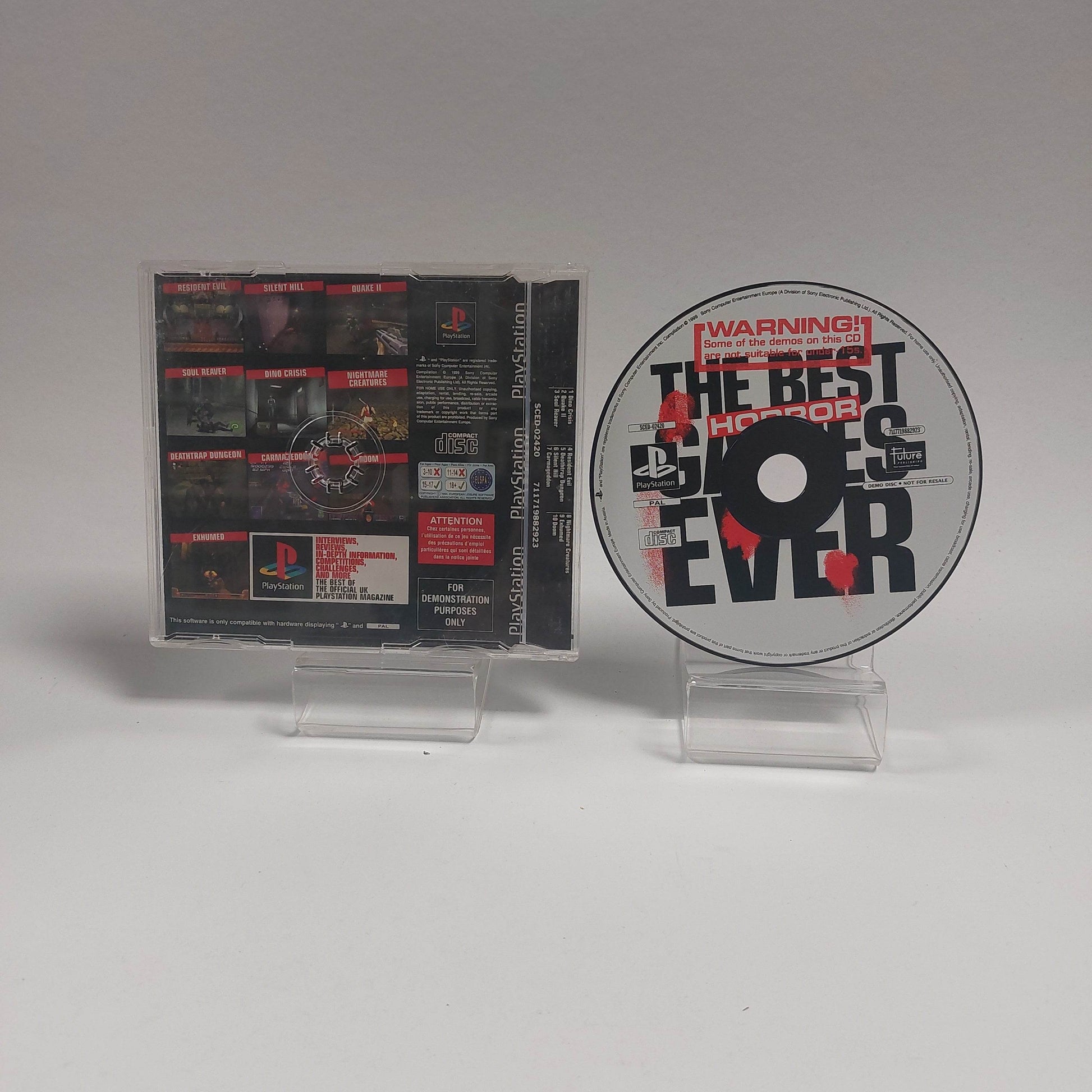 Best Horror Games Ever Demo Disc Playstation 1 - Feniks Gameshop