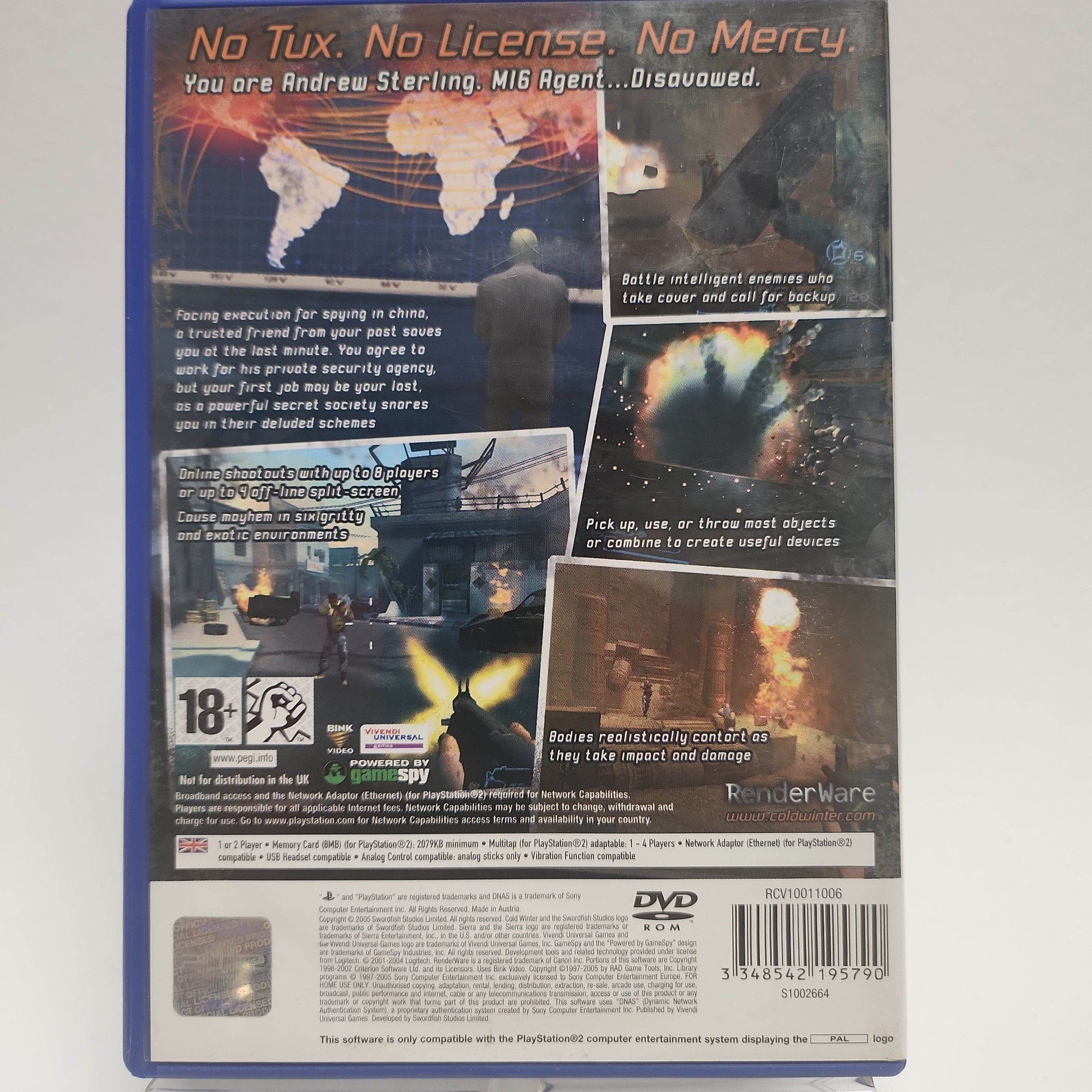 Cold Winter Playstation 2 - Feniks Gameshop
