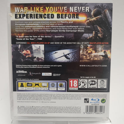 Call of Duty World at War Playstation 3