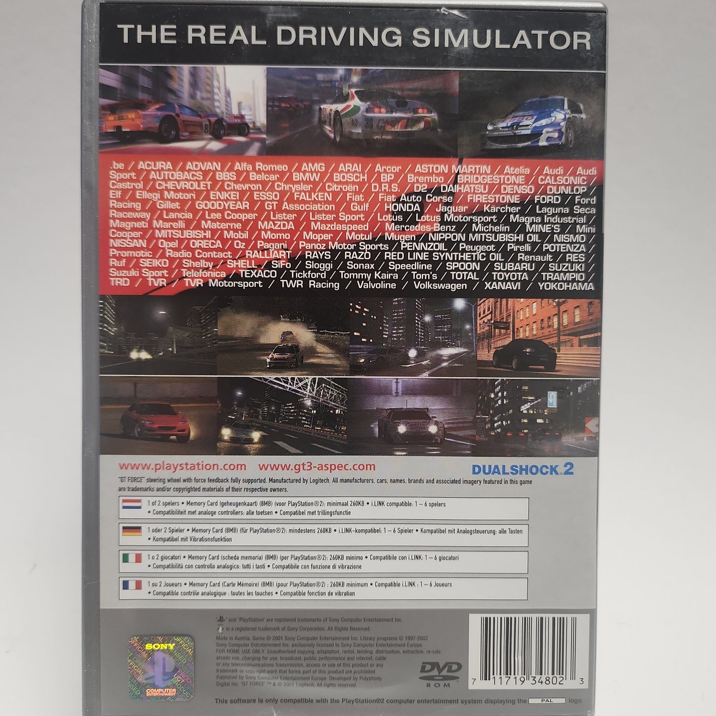 Gran Turismo 3 A-spec Platinum Edition Playstation 2