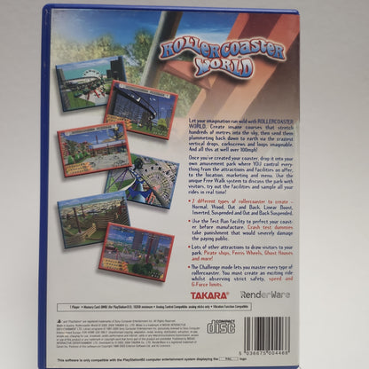 Rollercoaster World Playstation 2