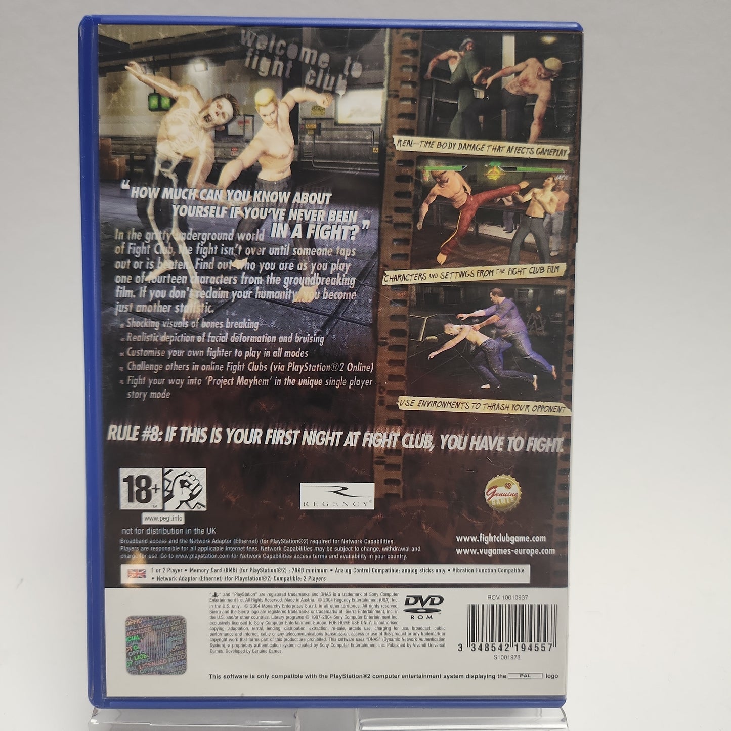 Fight Club Playstation 2