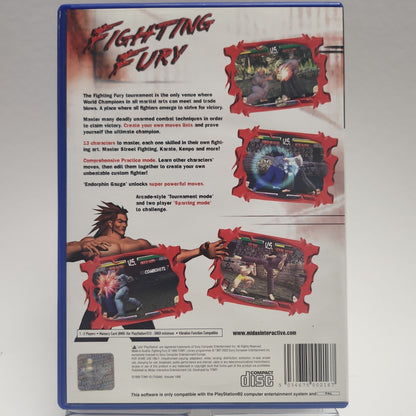 Fighting Fury Playstation 2