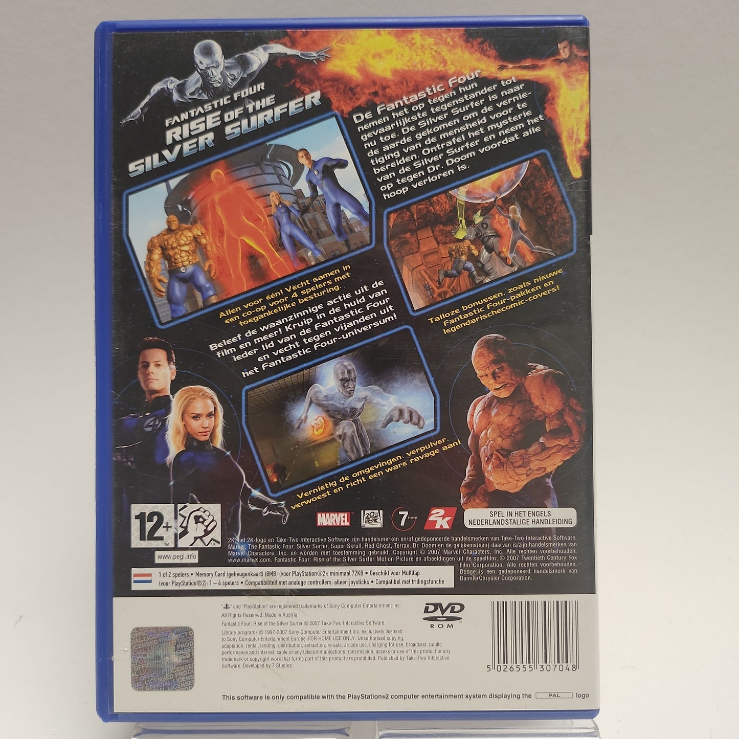 Fantastic Four Rise of the Silver Surfer Playstation 2