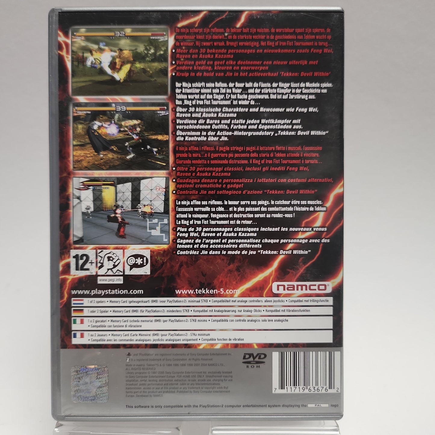 Tekken 5 Platinum Edition Playstation 2