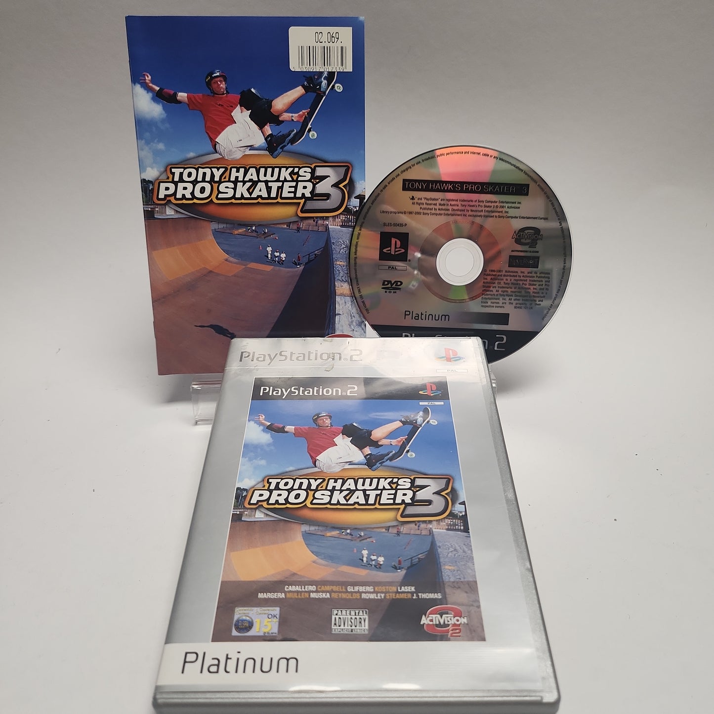 Tony Hawk's Pro Skater 3 Platinum Edition Playstation 2