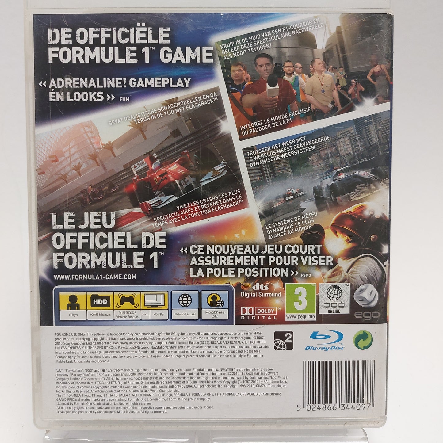 Formel 1 2010 Playstation 3