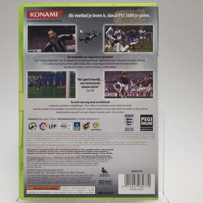 Pro Evolution Soccer 2008 Xbox 360